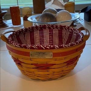 Christmas Collection Popcorn bskt- Longaberger!